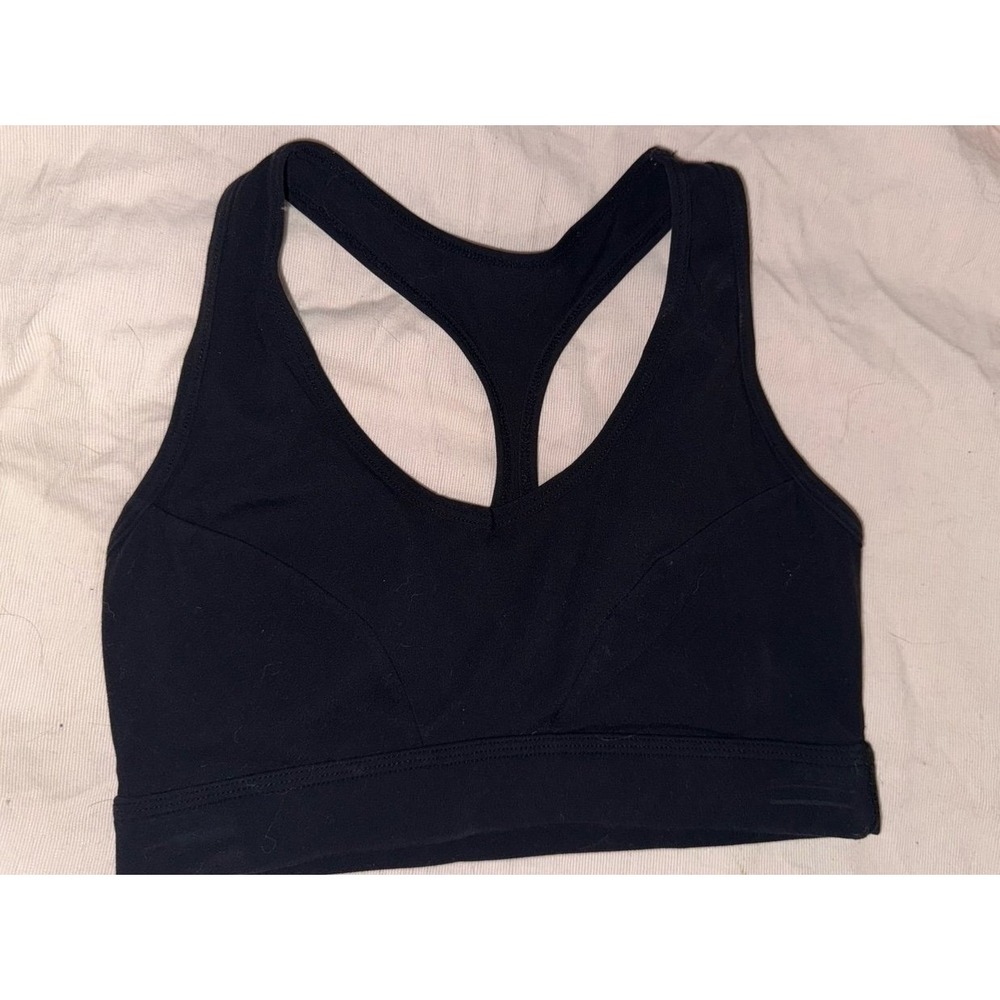 Buff‎ Bunny collection sports bra crop top black Y back size XS